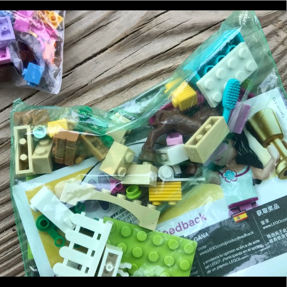 100% COMPLETE 3 LEGO FRIENDS Putt Putt Horse Stable Flower Building Block Sets - Picture 3 of 9